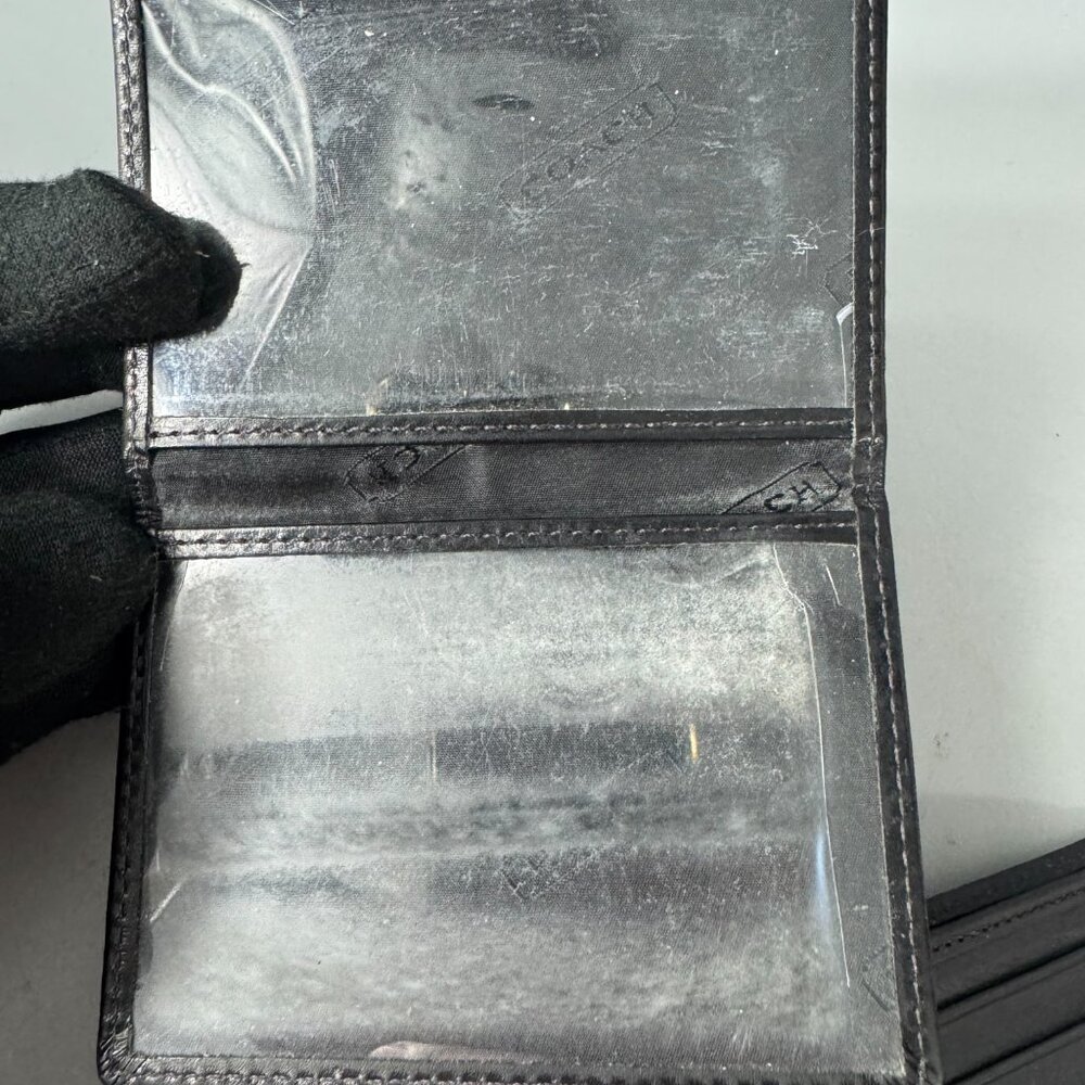 Coach Black Leather Bifold Wallet - Picture 7 of 12
